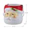 5" Santa Claus Nostalgic Ceramic Container